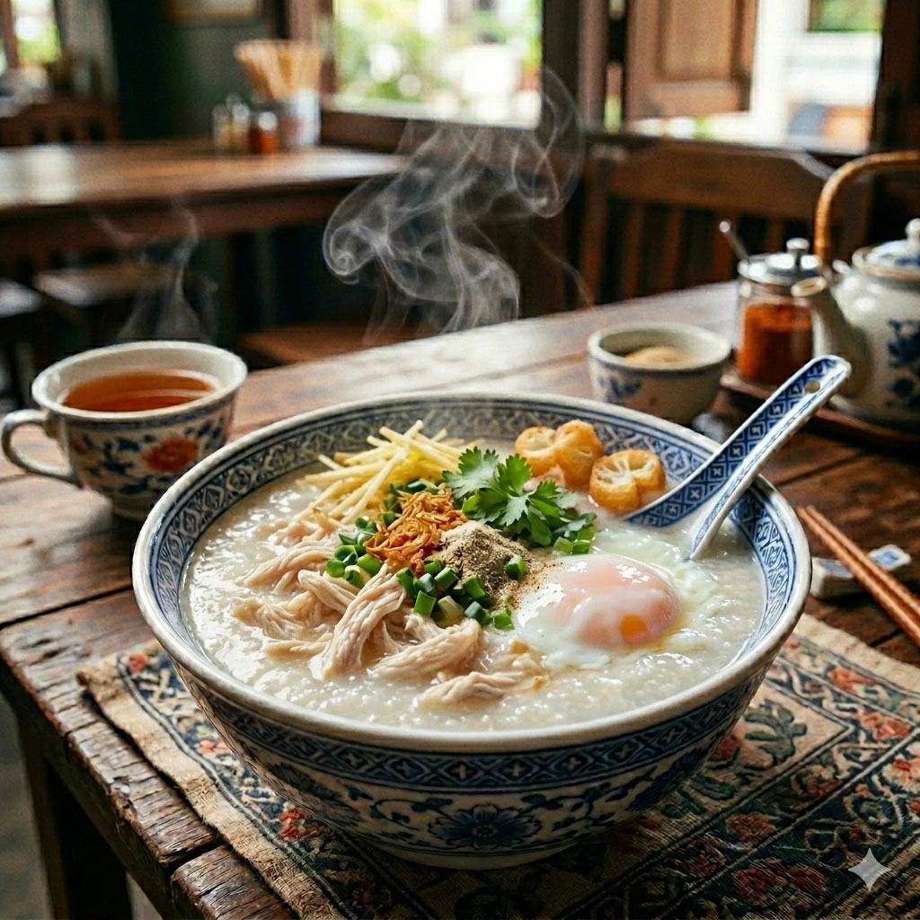 โจ๊กไก่ ไข่