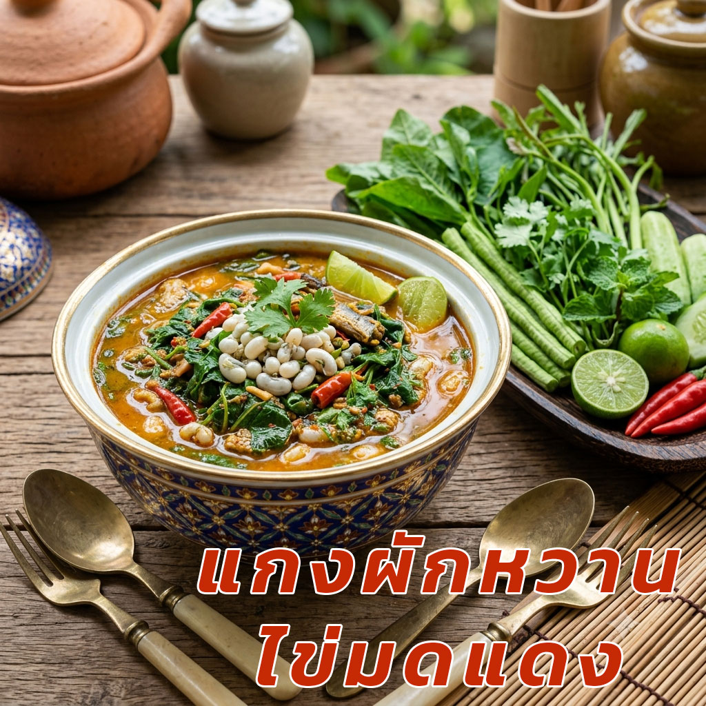 แกงผักหวานไข่มดแดง