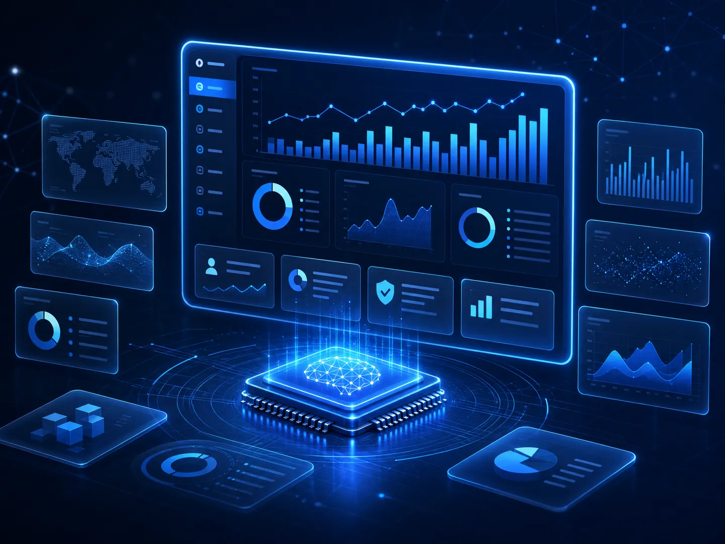 ตัวอย่าง Dashboard AI Analytics