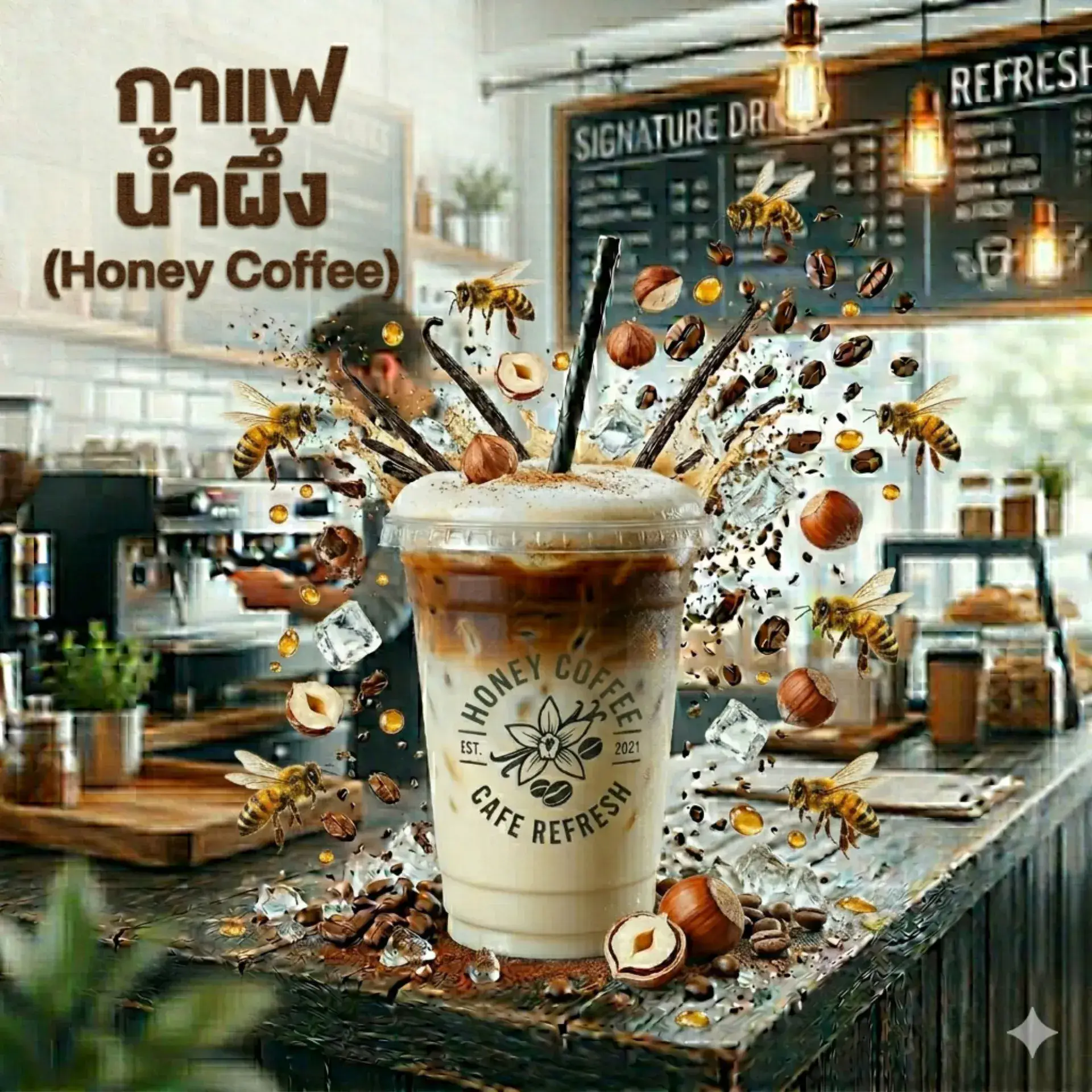 กาแฟน้ำผึ้ง