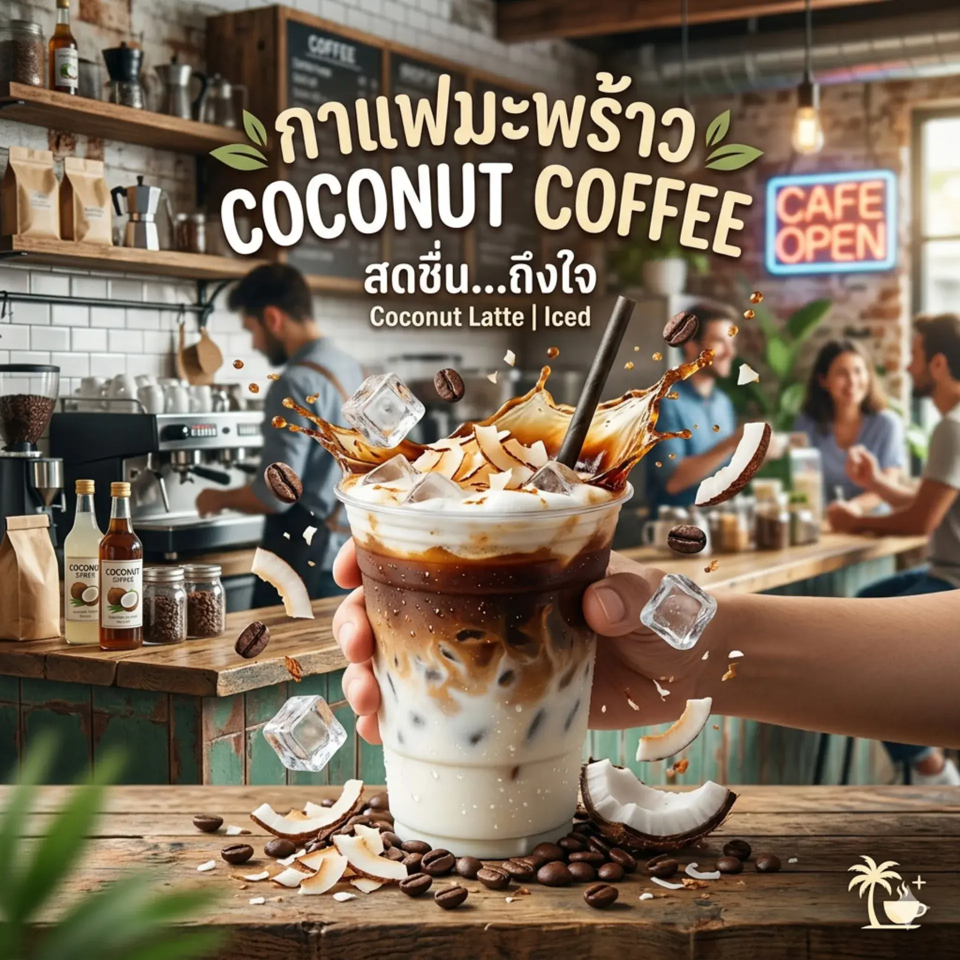กาแฟน้ำมะพร้าว